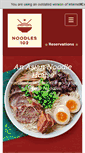 Mobile Screenshot of noodles102.com